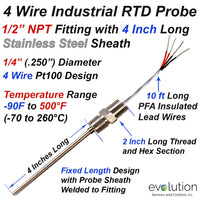4 Wire RTD Probe 4