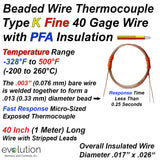 Micro Beaded Thermocouple