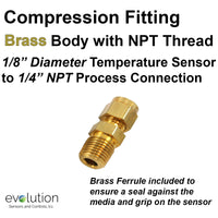 Mounting Fittings, Brass Compression Fitting, Type
