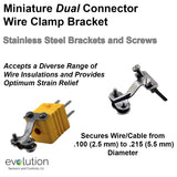 Miniature Thermocouple Connector Accessories, Miniature Wire Clamp Bracket, Type
