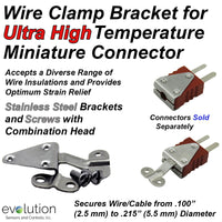 Miniature Thermocouple Connector Accessories, Miniature Wire Clamp Bracket
