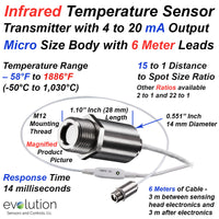 Micro Infrared Temperature Sensor and Transmitter