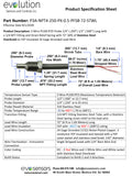 RTD Pipe Plug Probe with NPT Fitting Specifications