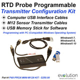 RTD M12 Probe Programmable Transmitter Configuration Kit