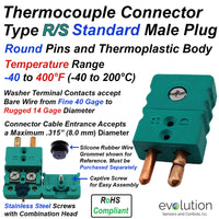 Thermocouple pour RG, Thermocouple • SPLUS